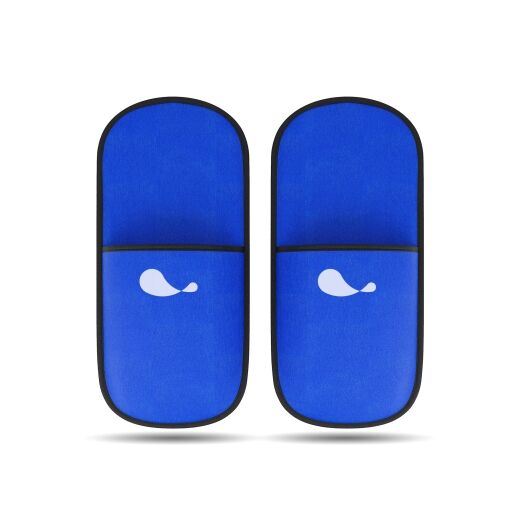 2 Pair Ice Therapy Slippers